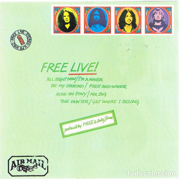 CDs de M&uacute;sica: Free - Free Live (CD)