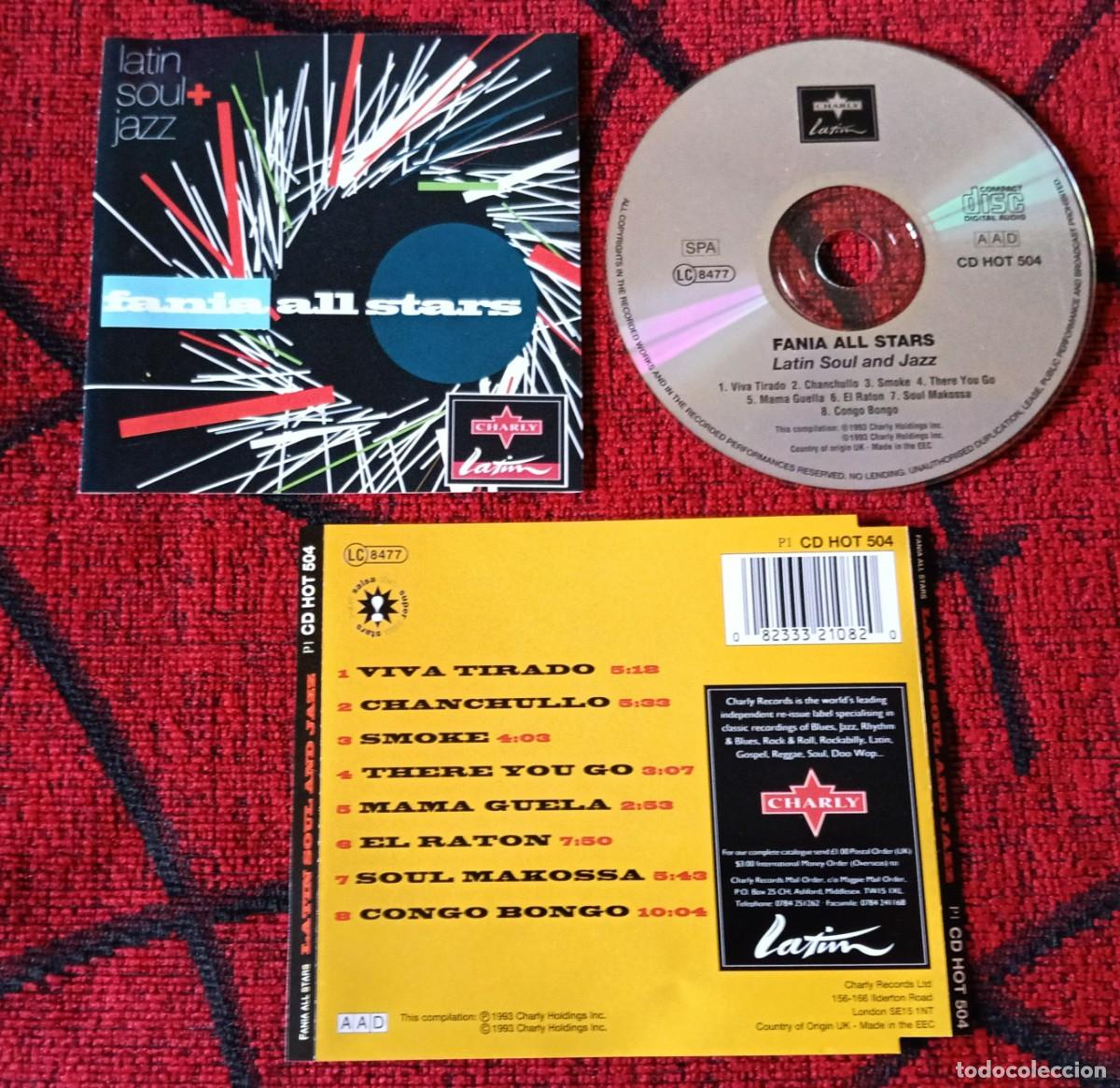 CDs de M&uacute;sica: FANIA ALL STARS ** Latin Soul + Jazz ** 1993 UK CD