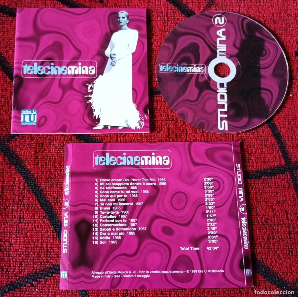 CDs de M&uacute;sica: MINA ** Studio Mina 2 - Telecinemina ** CD ITALIA 1999