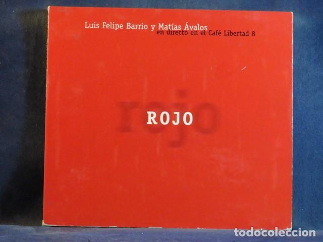 CDs de M&uacute;sica: LUIS FELIPE BARRIO Y MAT&Iacute;AS &Aacute;VALOS - ROJO - CD
