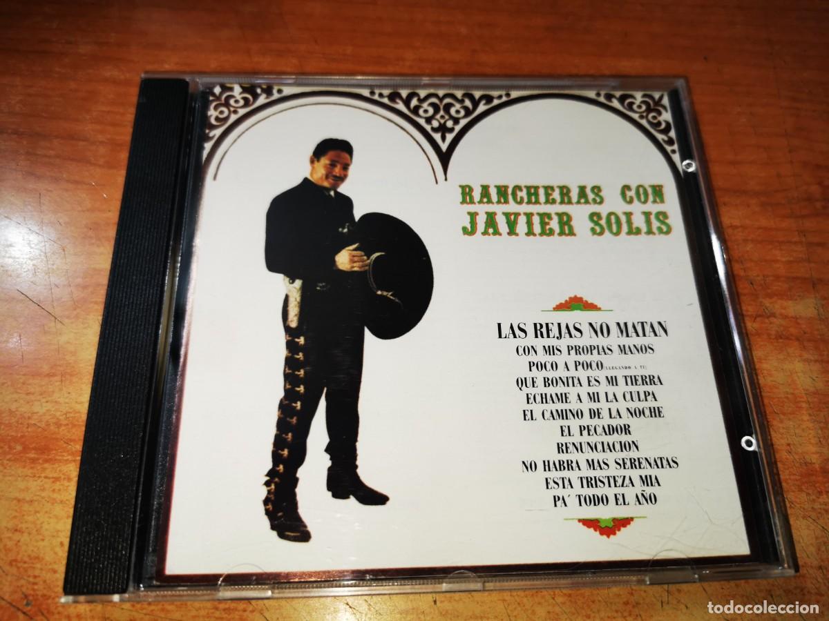 CDs de M&uacute;sica: RANCHERAS CON JAVIER SOLIS CD ALBUM DEL A&Ntilde;O 1991 CONTIENE 11 TEMAS