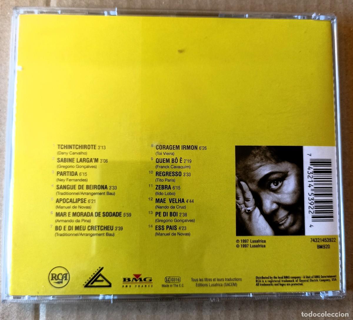 CDs de m&uacute;sica: Cesaria Evora - Cabo Verde - CD NUEVO - Foto 2