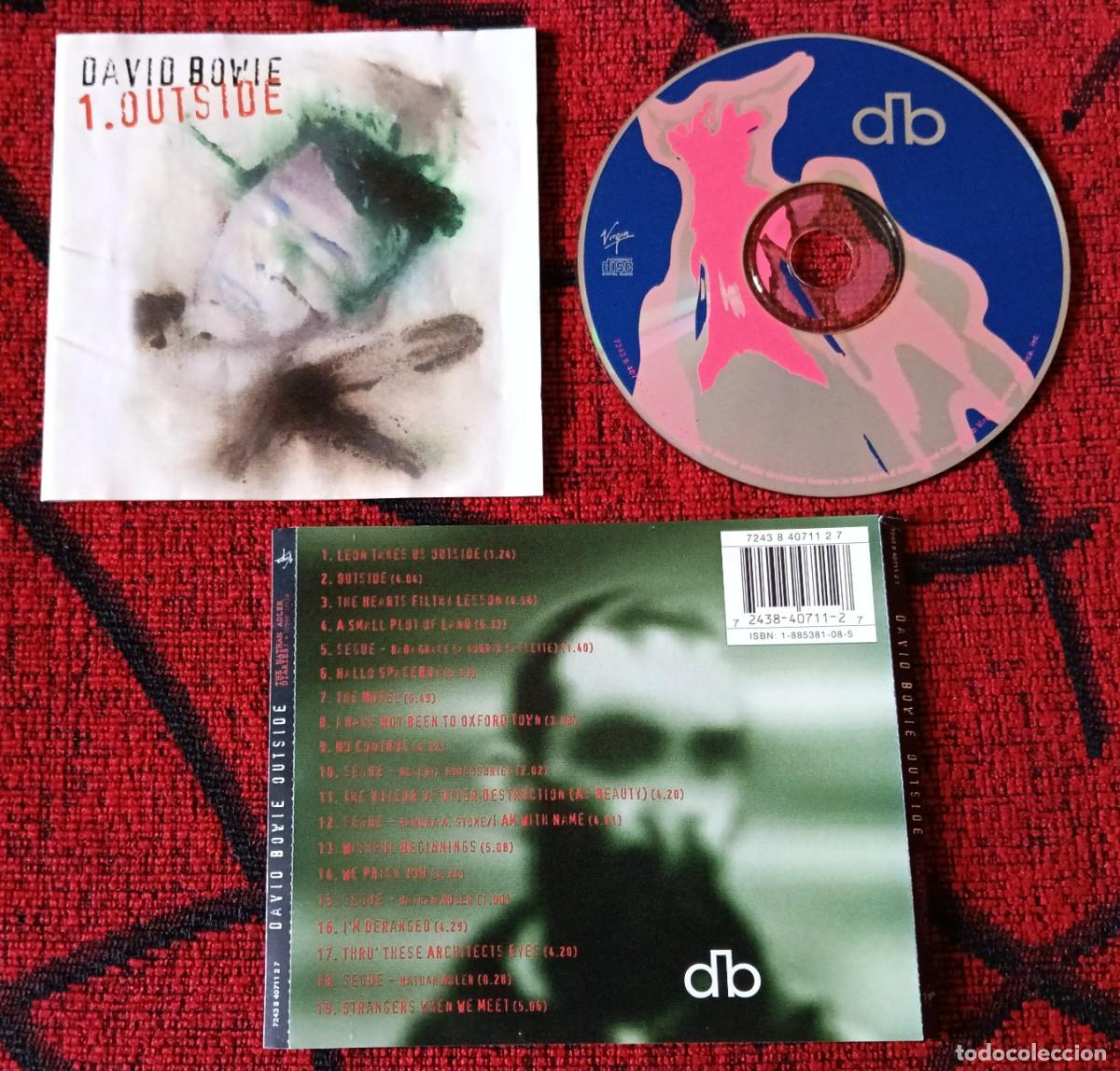 CDs de M&uacute;sica: DAVID BOWIE *1. Outside (The Nathan Adler Diaries: A Hyper Cycle)* 1995 USA CD