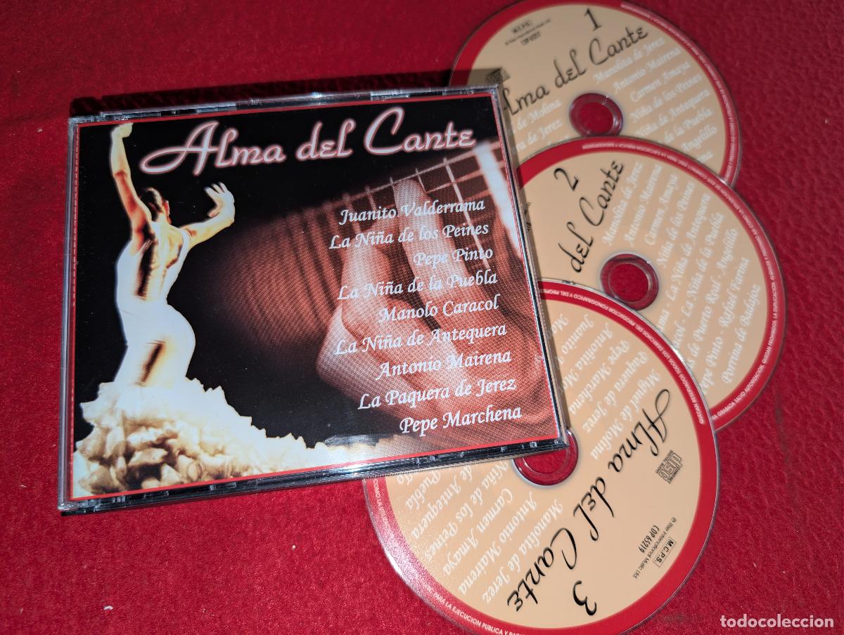 CDs de M&uacute;sica: ALMA DEL CANTE 3CD Rise BOX CAJA 51 canciones PINTO+NI&Ntilde;A PUEBLA+VALDERRAMA+ANGELILLO++