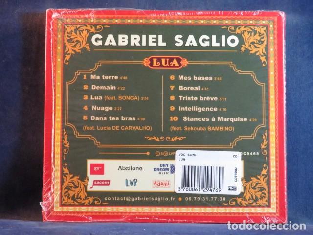 CDs de m&uacute;sica: GABRIEL SAGLIO &ndash; LUA - CD - Foto 2