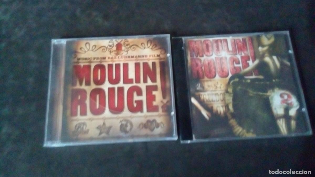 CDs de M&uacute;sica: Cd lote sountrack moulin rouge indivisible banda sonora-2 CD-COMO NUEVOS