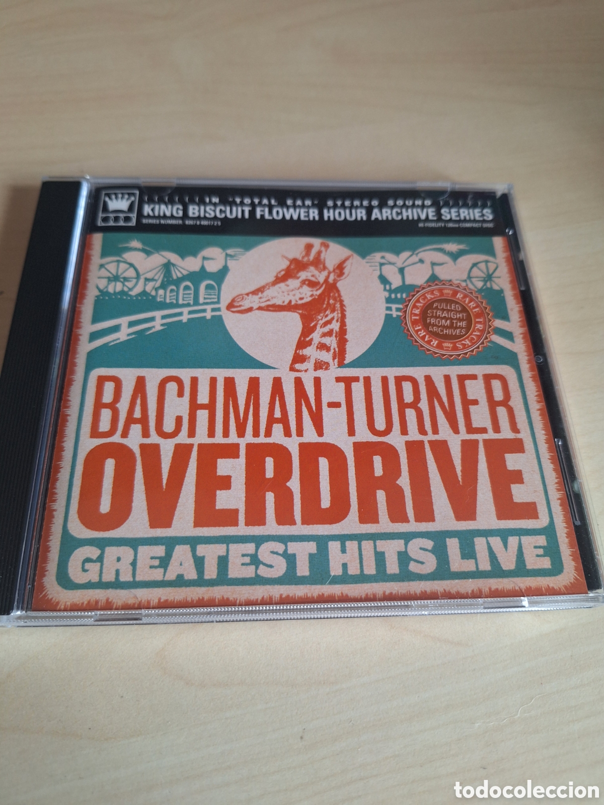 CDs de M&uacute;sica: CD5 bachman-turner overdrive greatest hits live CD SEGUNDAMANO