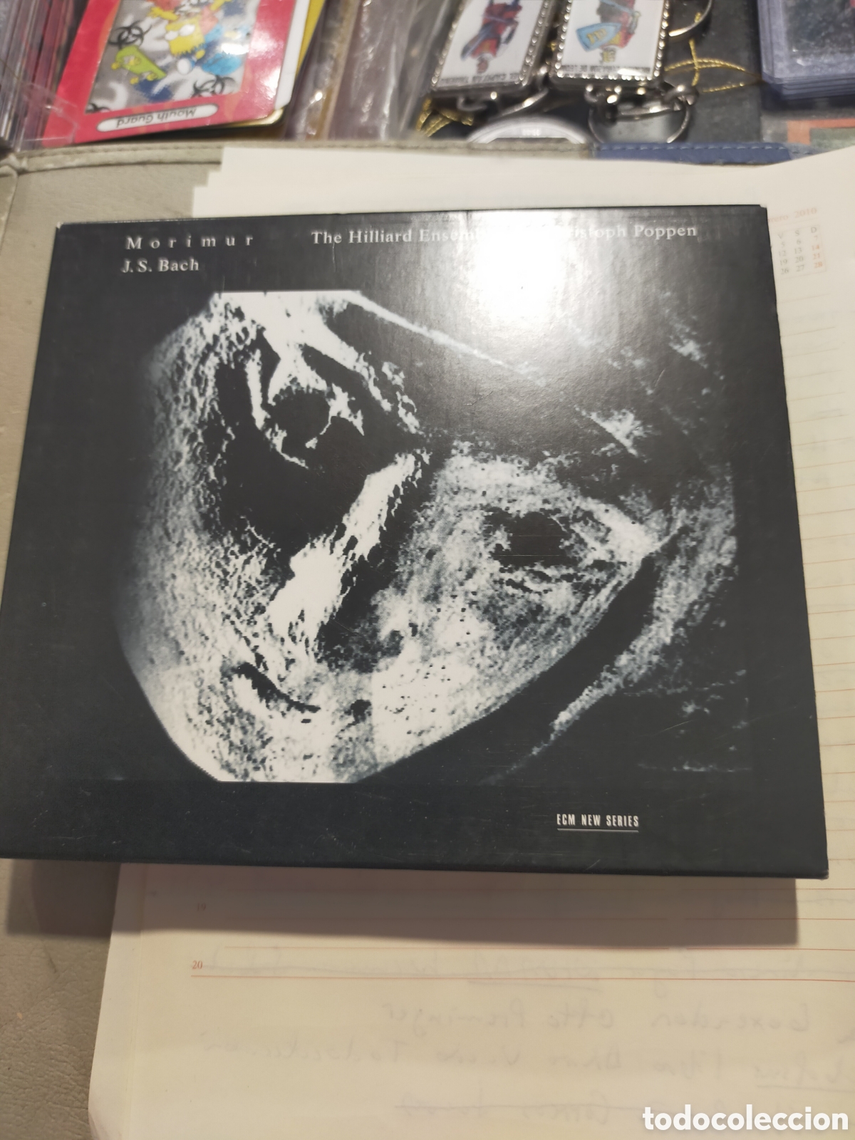 CDs de M&uacute;sica: THE HILLIARD ENSEMBLE VD MORIMUR BACH POPPEN CD LIBRETO NUEVO