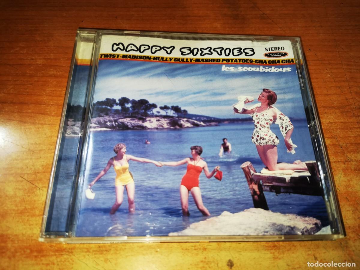 CDs de M&uacute;sica: LES SCOUBIDOUS Happy sixties CD ALBUM DEL A&Ntilde;O 2000 FRANCIA KOSINUS N&ordm; 73 CONTIENE 27 TEMAS