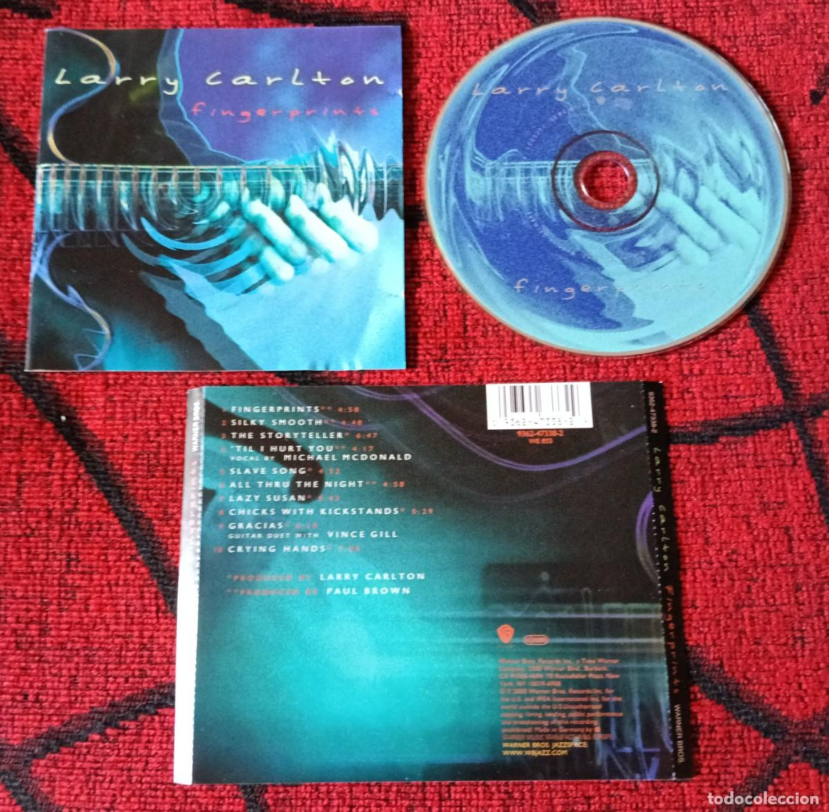 CDs de M&uacute;sica: LARRY CARLTON ** Fingerprints ** CD ALEMANIA 2000