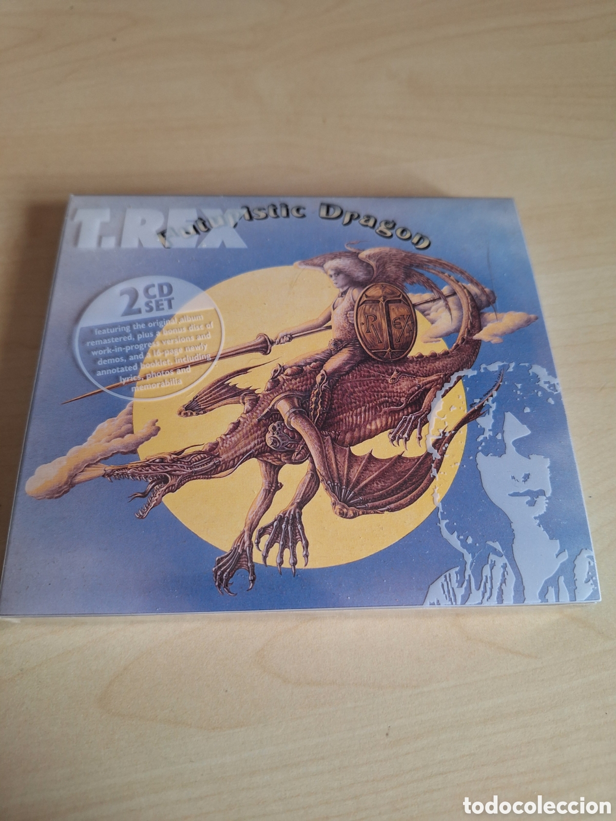 CDs de M&uacute;sica: CD5 t.rex futuristic dragon CD SEGUNDAMANO