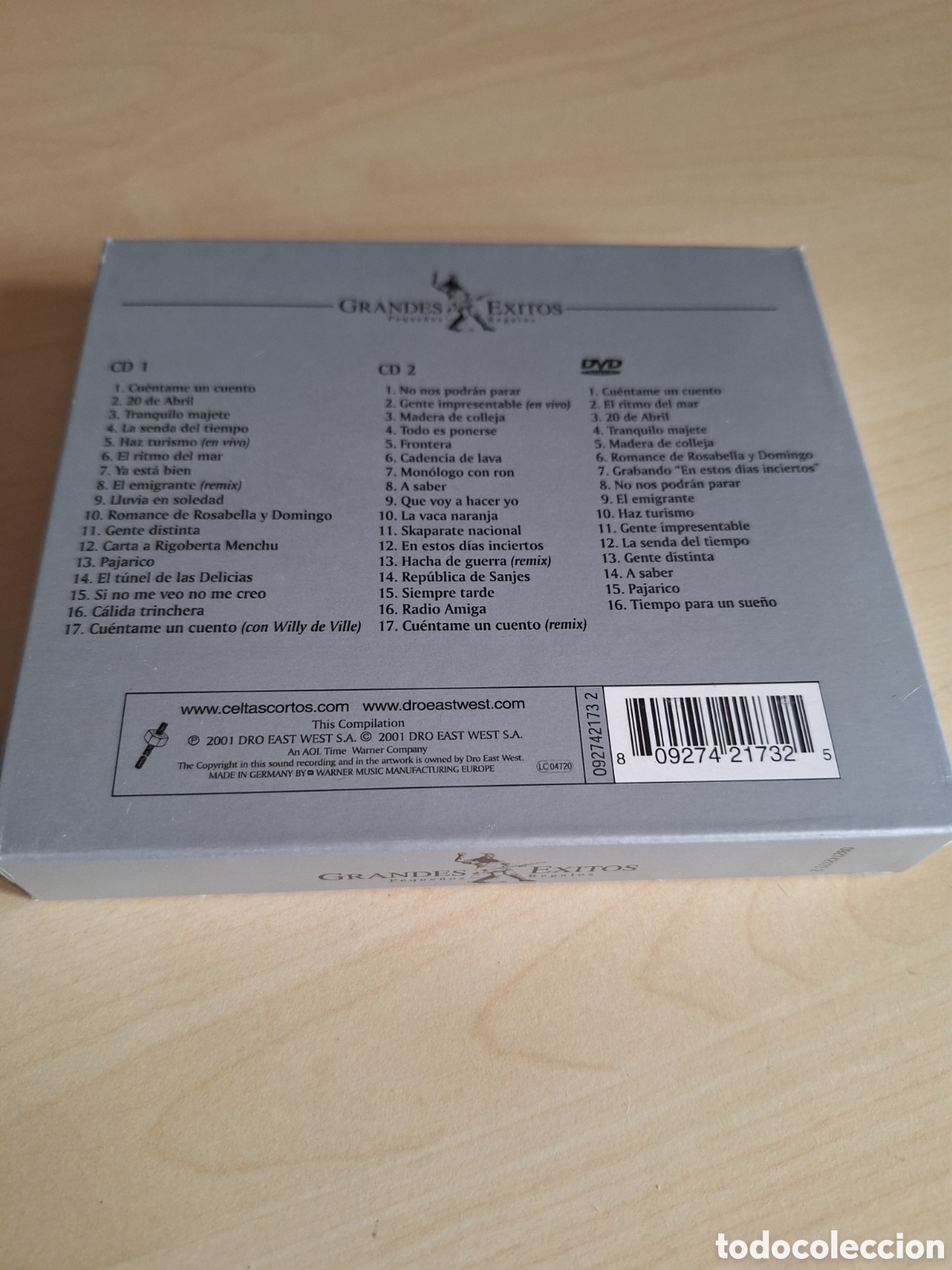 CDs de m&uacute;sica: CD4 celtas cortos grandes exitos CD SEGUNDAMANO - Foto 2