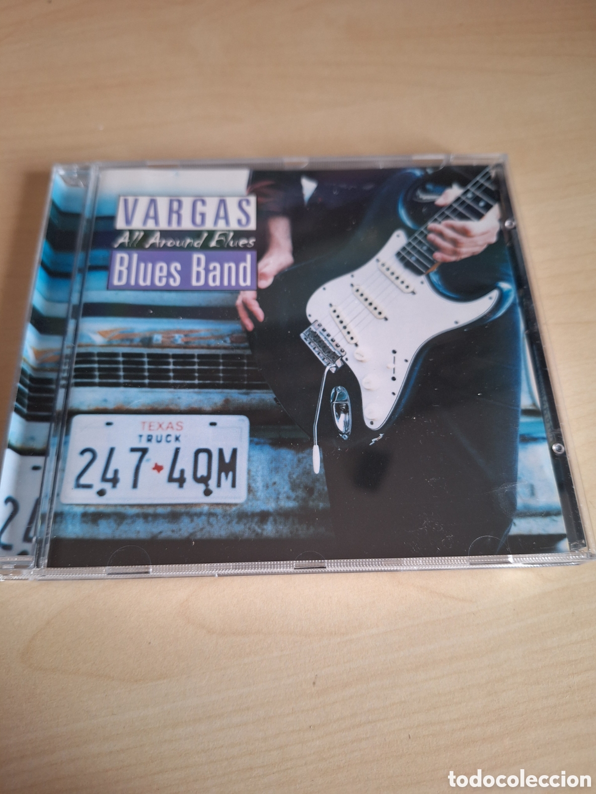 CDs de M&uacute;sica: CD3 vargas blues band all araund blues CD SEGUNDAMANO