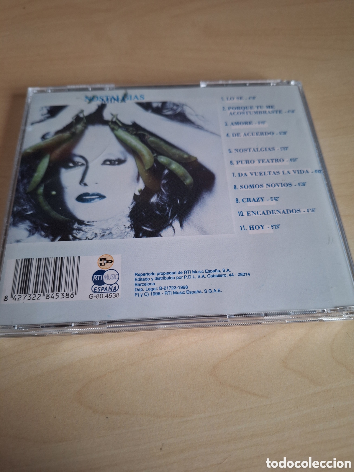 CDs de m&uacute;sica: CD3 mina nostalgias CD SEGUNDAMANO - Foto 2