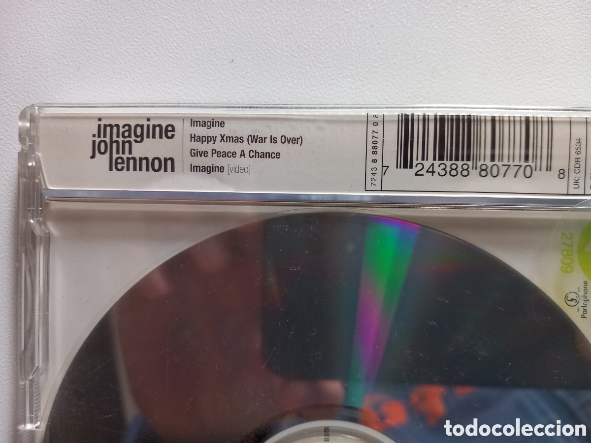 CDs de m&uacute;sica: John Lennon &ndash; Imagine (CD Single Enhanced) - Foto 3