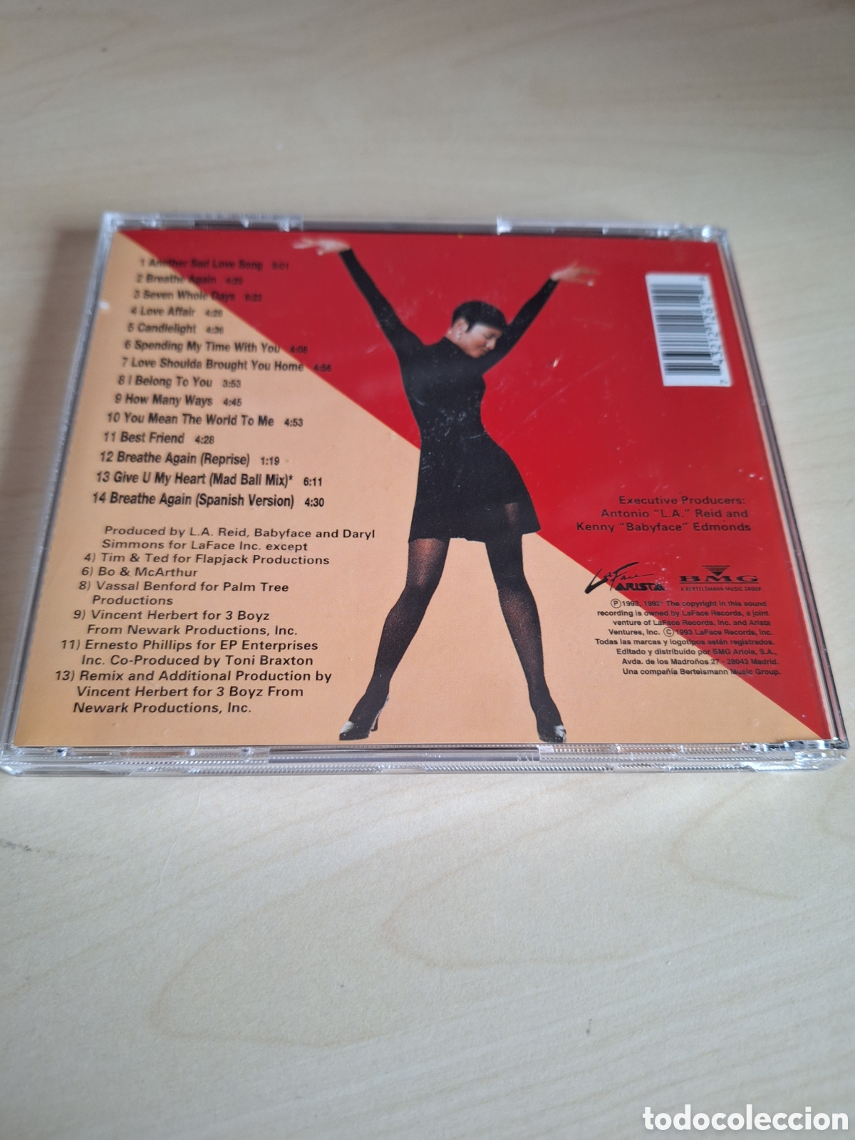 CDs de m&uacute;sica: CD1 toni braxton CD SEGUNDAMANO - Foto 2
