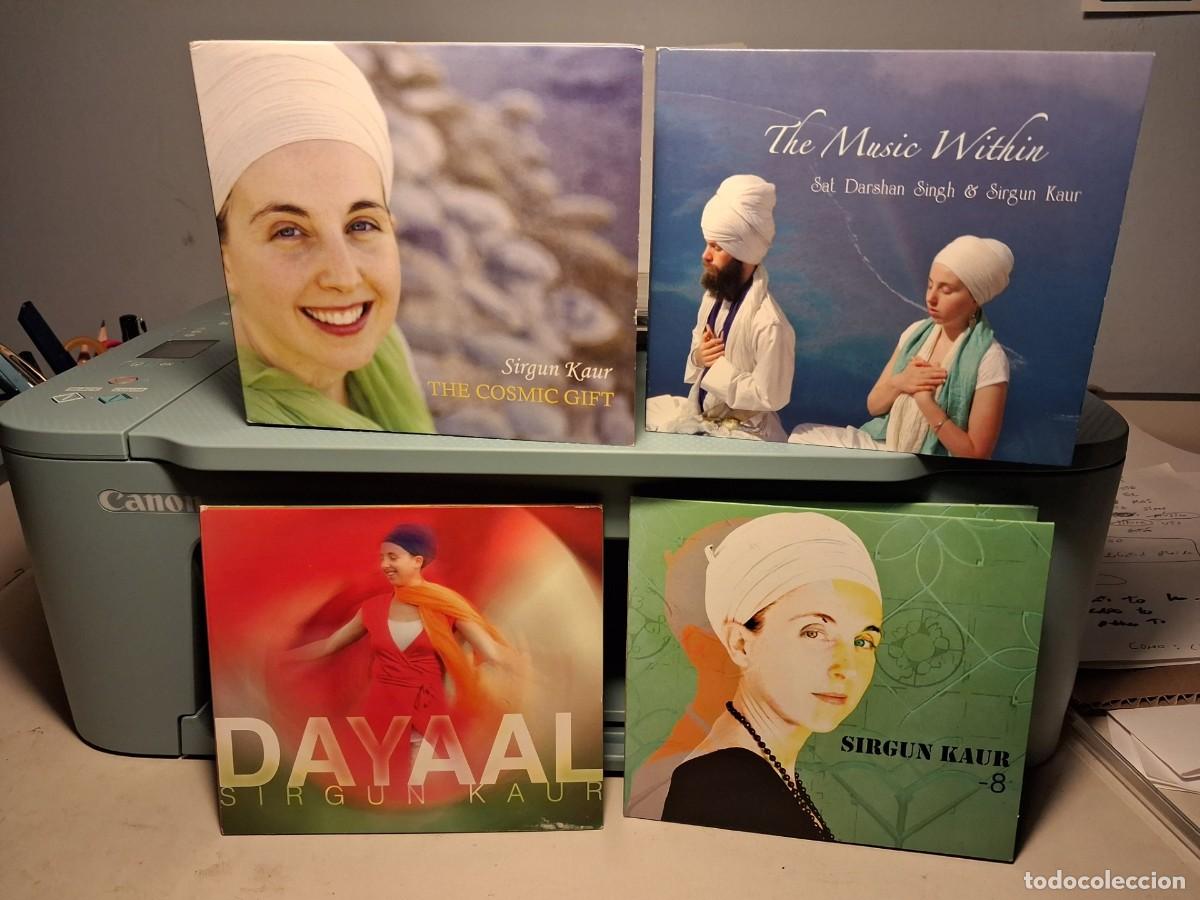 CDs de M&uacute;sica: 4 CD&acute;S DE SIRGUN KAUR (MUSICA SACRA Y ESPIRITUAL