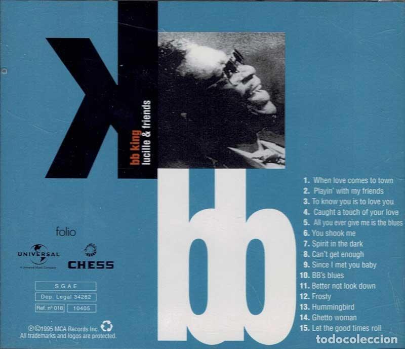 CDs de m&uacute;sica: B. B. King - Lucille & Friends. CD - Foto 2