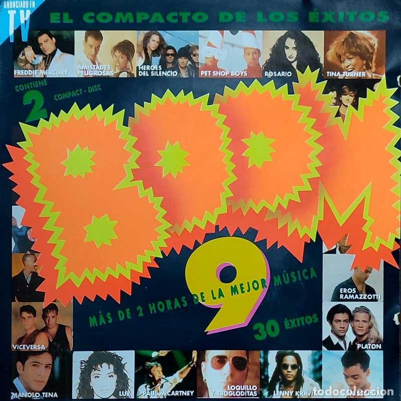 CDs de M&uacute;sica: Boom 9 (El Compacto De Los &Eacute;xitos). 2 x CD