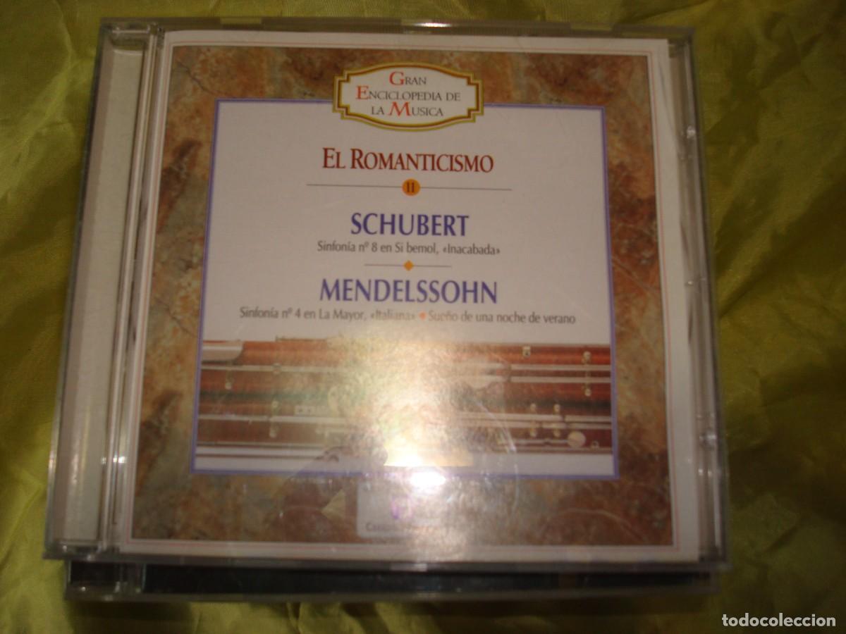 CDs de m&uacute;sica: EL ROMANTICISMO. SCHUBERT / MENDELSSOHN. CD. IMPECABLE - Foto 1