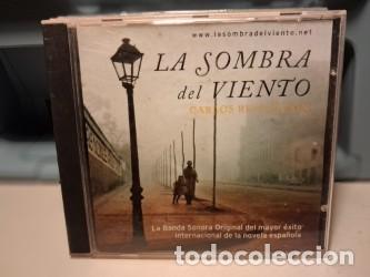 CDs de M&uacute;sica: CD BANDA SONORA DE LA SOMBRA DEL VIENTO (MUSICA DE CARLOS RUIZ ZAFON )