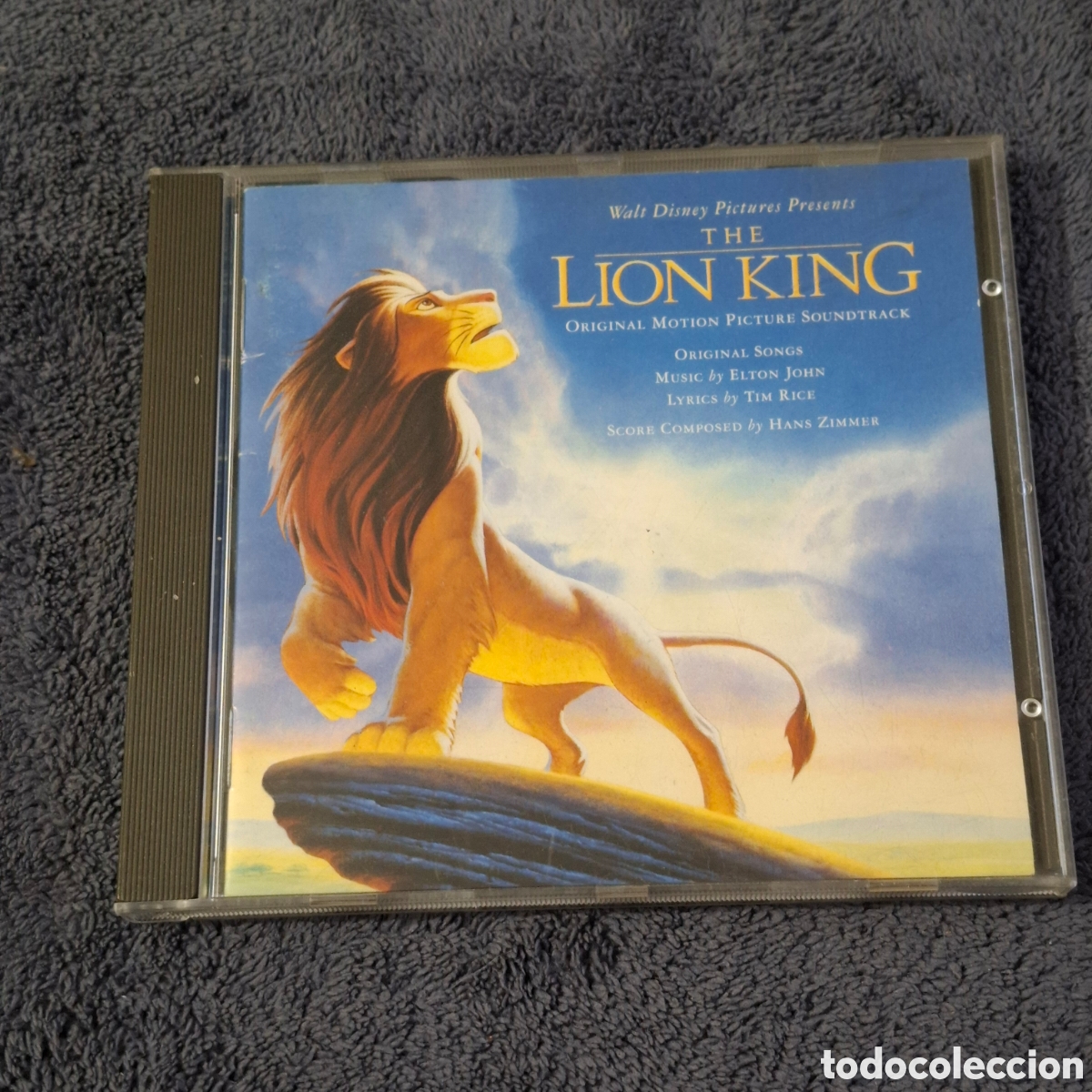 CDs de M&uacute;sica: CD78. Lion King - Banda Sonora Original, Walt Disney Records, 1994.