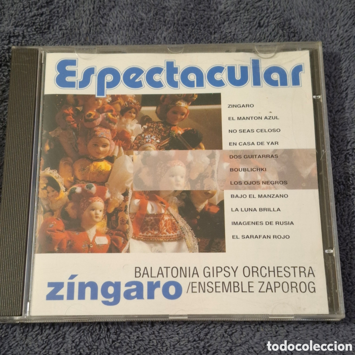 CDs de M&uacute;sica: CD78. Balatonia Gipsy Orchestra/Ensamble Zaporog, Cd &Aacute;lbum, Pdi, 1994.