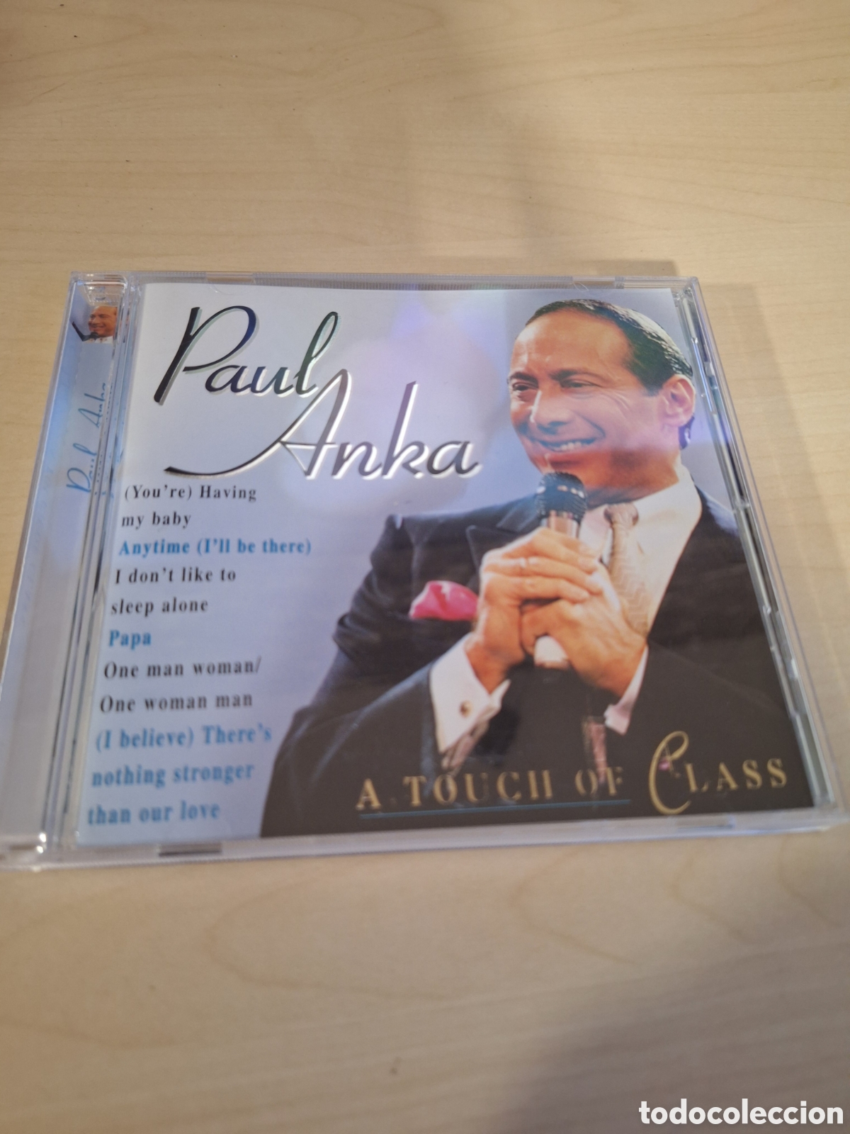 CDs de M&uacute;sica: CD7 paul anka a touch of class CD SEGUNDAMANO