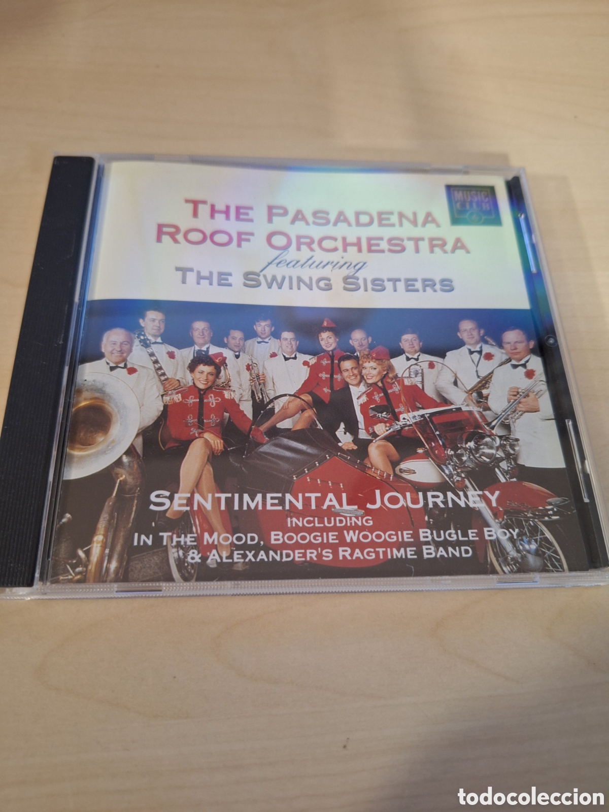 CDs de M&uacute;sica: CD7 pasadena roof orchestra & swing sister sentimental journey CD SEGUNDAMANO