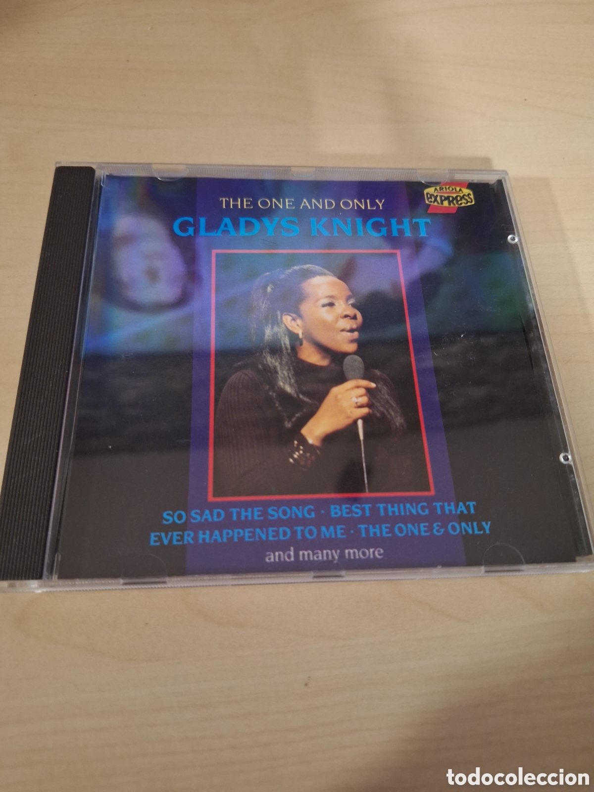 CDs de M&uacute;sica: CD7 gladys knight the one and only CD SEGUNDAMANO