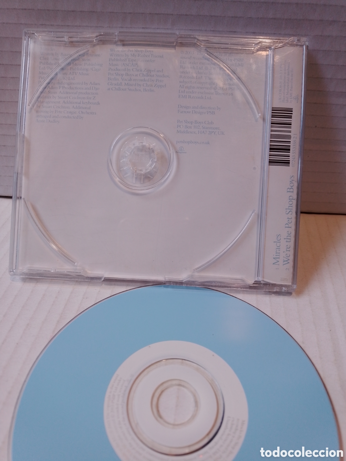 CDs de m&uacute;sica: MIRACLES - PET SHOP BOYS - CD - Foto 4