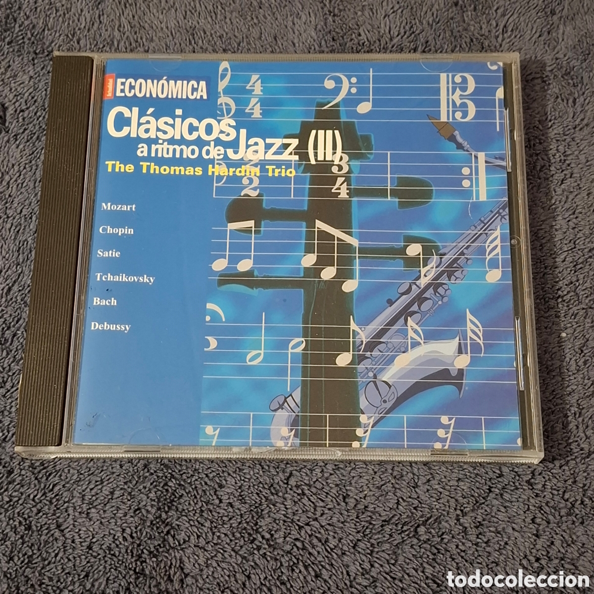 CDs de M&uacute;sica: CD78.The Thomas Hardin Tr&iacute;o - A Ritmo De Jazz(II), Cd, &Aacute;lbum Recopilatorio, Promo, GYC Records 1998.