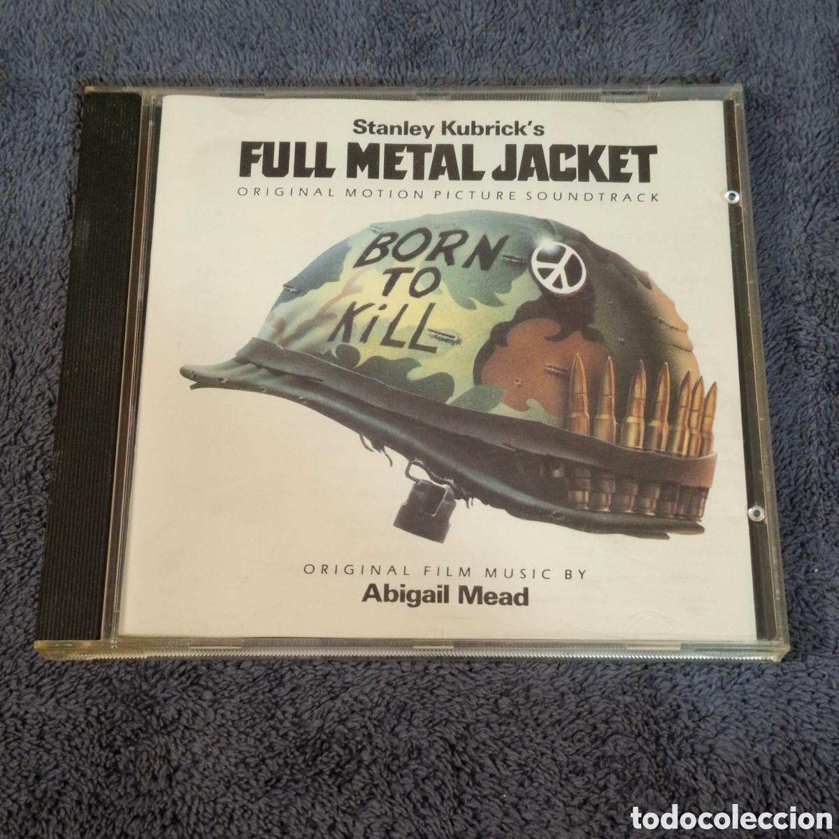 CDs de M&uacute;sica: CD78. Full Metal Jacket, Original Motion Picture Soundtrack, Mysic By Abigail Mead, Warner Bros 1987