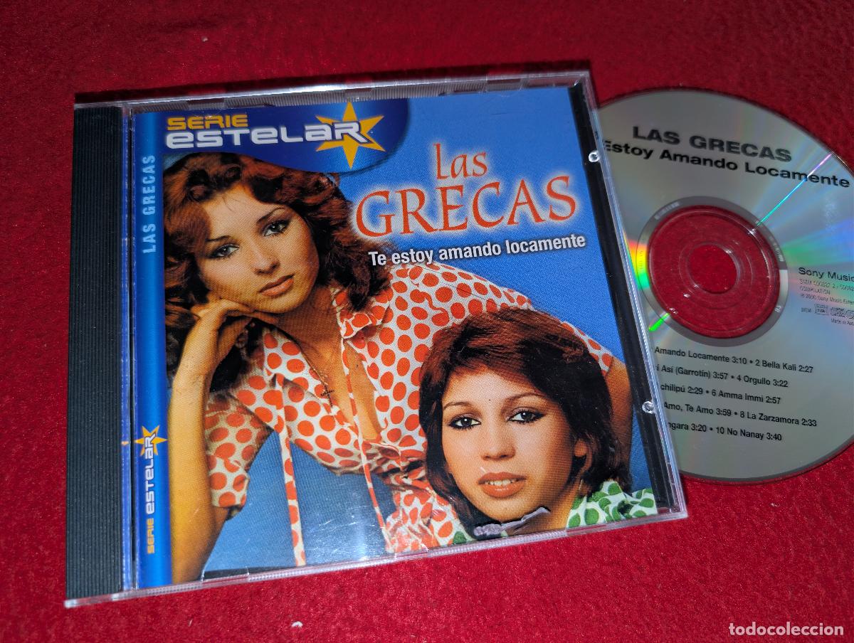 CDs de M&uacute;sica: LAS GRECAS Te estoy amando locamente CD 2000 Sony Serie Estelar