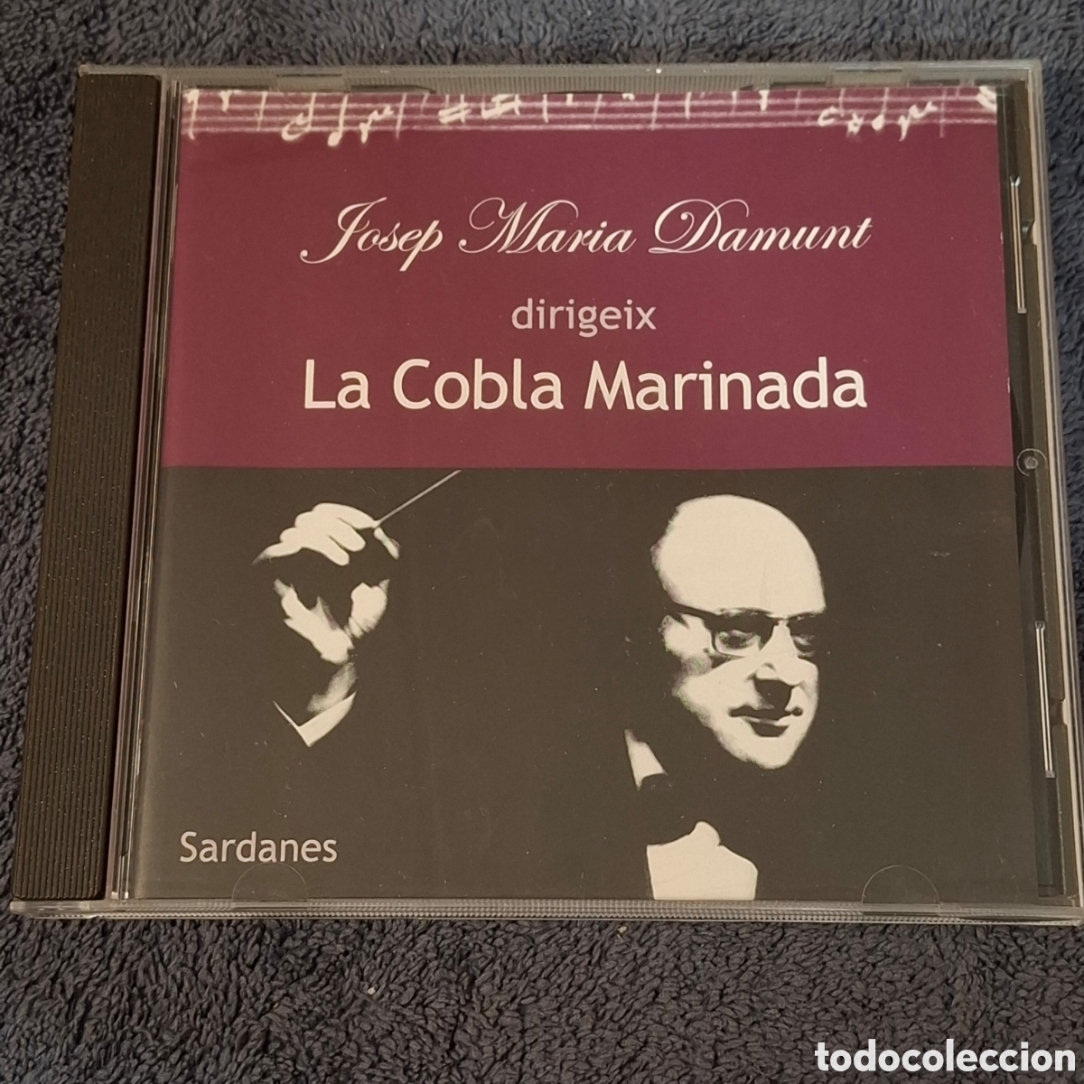 CDs de M&uacute;sica: CD78. Joseo Maria Damunt, Dirigeix, La Cobla Marinada, Cd, Estudios Albert Moraleda, 2002.