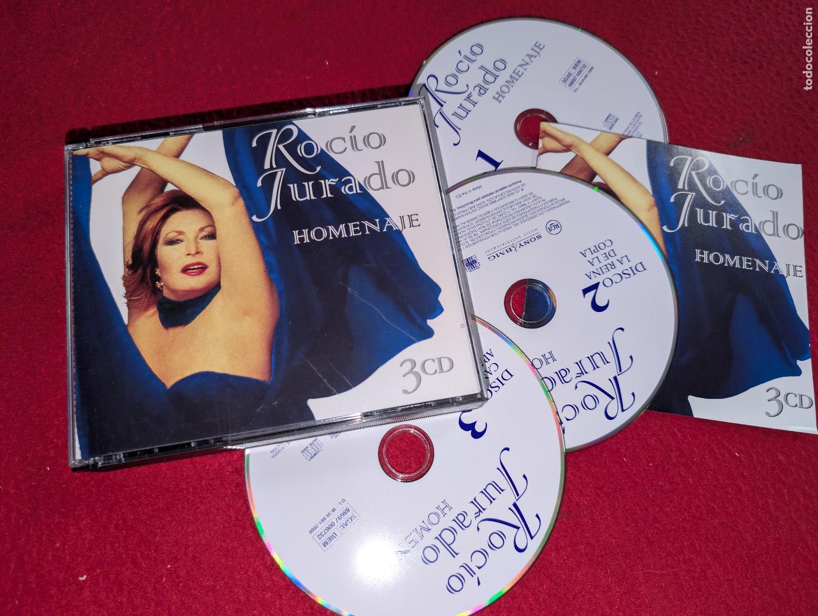 CDs de M&uacute;sica: ROCIO JURADO Homenaje 3CD 2006 Sony/BMG