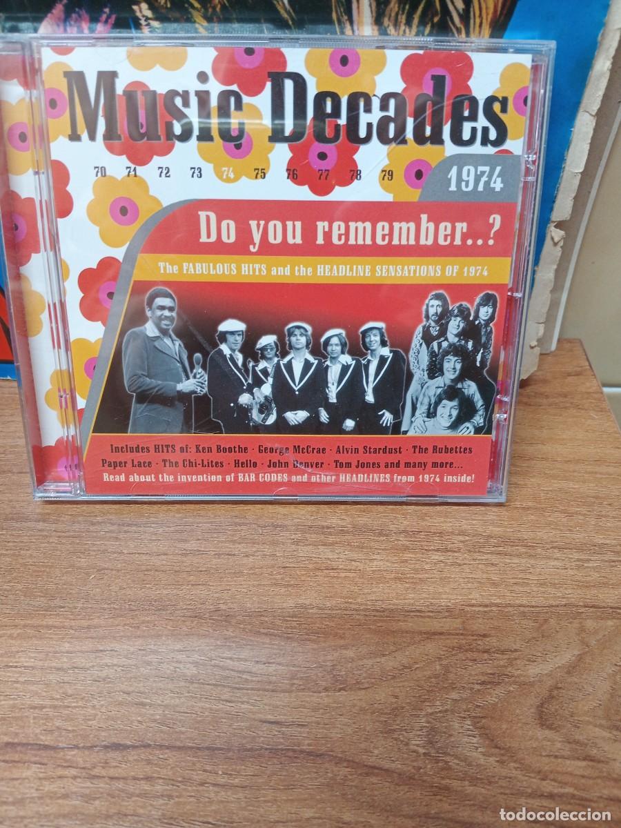CDs de m&uacute;sica: MUSIC DECADES - 1974 - CD - Foto 1