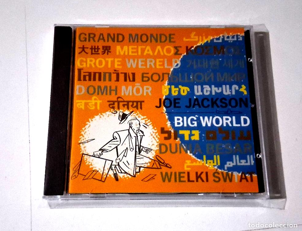 CDs de m&uacute;sica: JOE JACKSON &rdquo;BIG WORLD&rdquo; CD 15 TRACKS - Foto 1