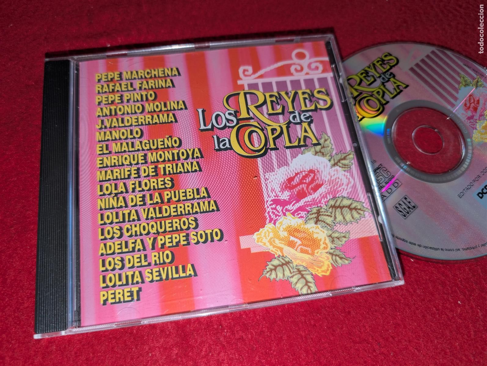 CDs de M&uacute;sica: LOS REYES DE LA COPLA CD 1998 DCD Marchena+Farina+Pinto+Valderrama+Choqueros++
