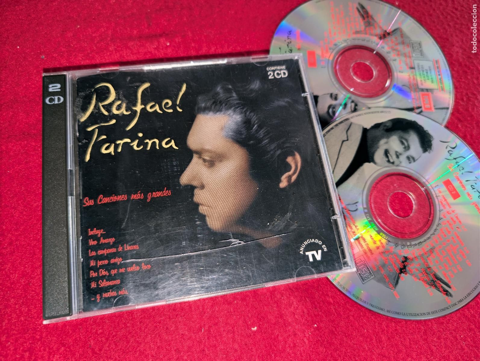 CDs de M&uacute;sica: RAFAEL FARINA Sus canciones mas grandes 2CD 1995 EMI