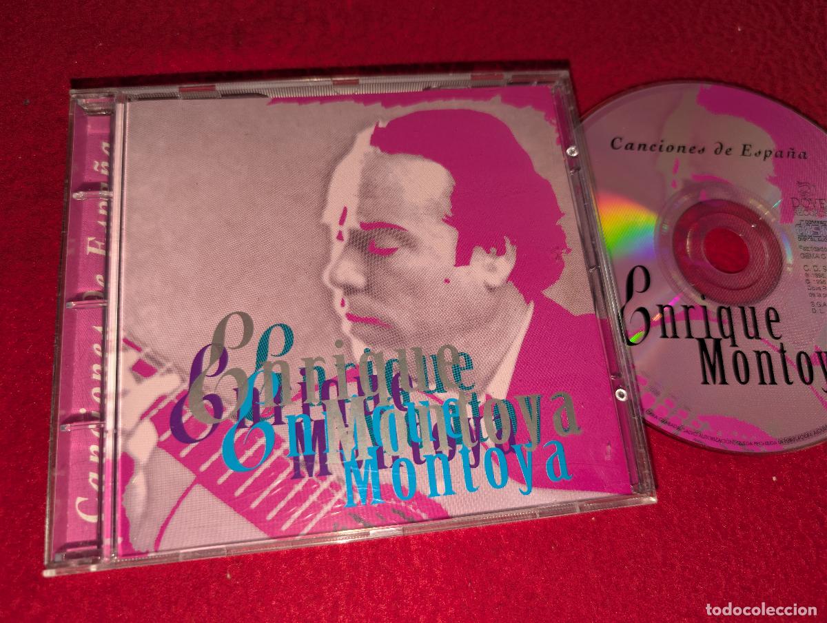 CDs de M&uacute;sica: ENRIQUE MONTOYA Canciones de Espa&ntilde;a CD 1996 DOVE