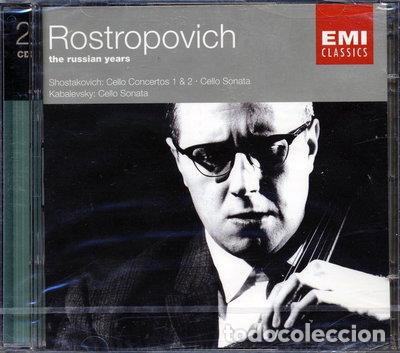CDs de M&uacute;sica: Rostropovich: The Russian Years - Shostakovich & Kabalevsky- 0724357229524