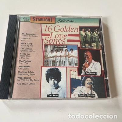 CDs de M&uacute;sica: 16 Golden Love Songs- 8711638804824
