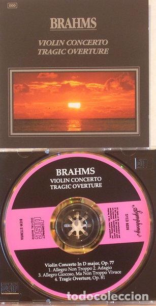 CDs de M&uacute;sica: Brahms: Violin Concerto & Tragic Overture- 8711539010874