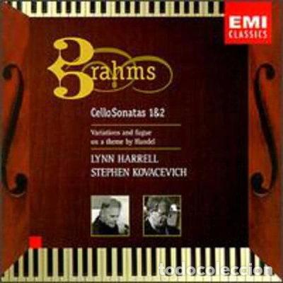 CDs de M&uacute;sica: Brahms: Cello Sonatas 1 & 2; Variations and Fugue on a Theme by Handel- 0724355644022