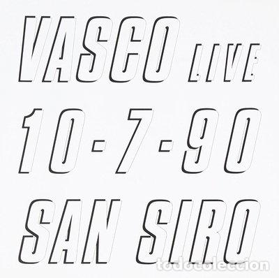 CDs de M&uacute;sica: Vasco Live 10-7-90 San Siro- 0077779544523