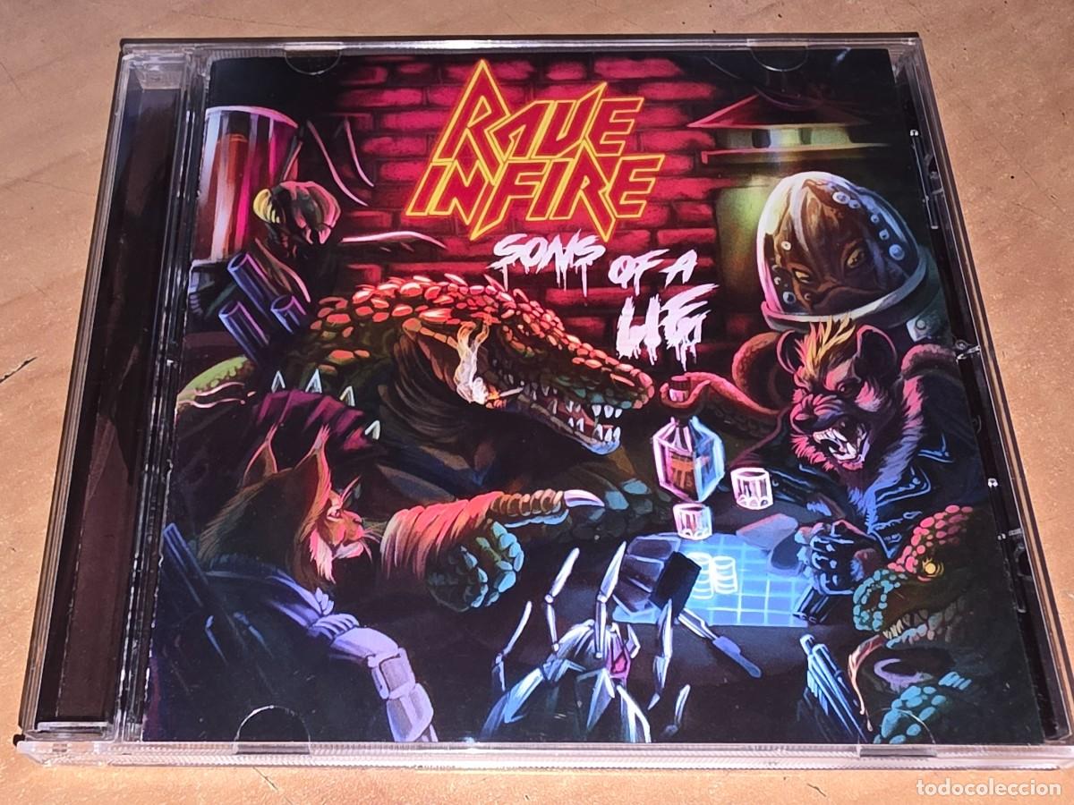 CDs de M&uacute;sica: RAVE IN FIRE CD Sons of.. RARE,Spanish Classic Heavy Metal 2022 *Nuevo* Saratoga-Garra-Oker-Avalanch