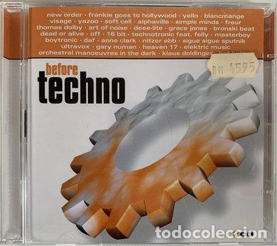 CDs de M&uacute;sica: Before Techno- 0731453575226