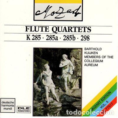 CDs de M&uacute;sica: Flute Quartets K 285 &middot; 285a &middot; 285b &middot; 298- 0035627751721