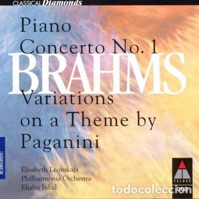 CDs de Musique: Brahms: Piano Concerto No. 1 / Variations on a Theme by Paganini- 0706301960929